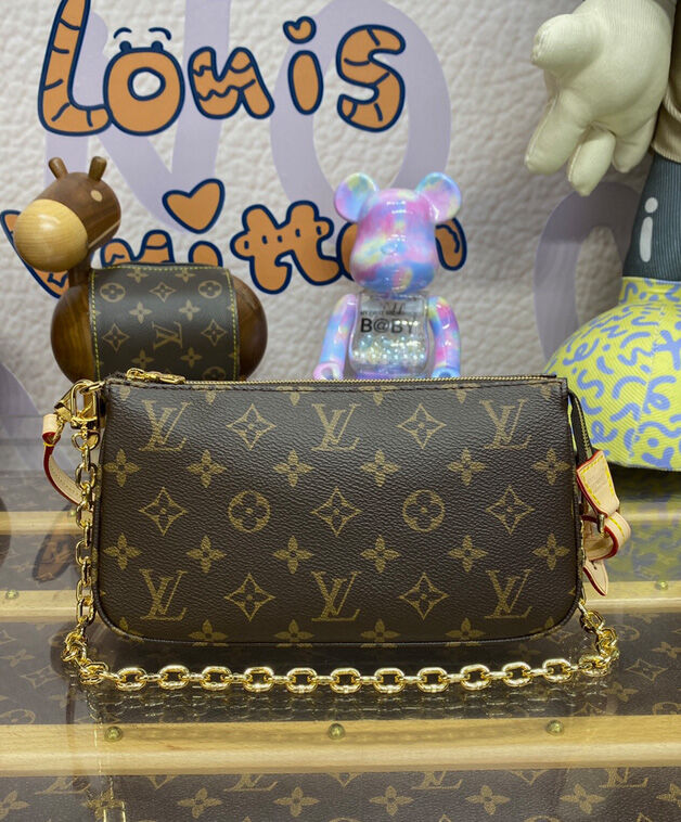Louis Vuitton Pochette Accessoires M82766 Brown